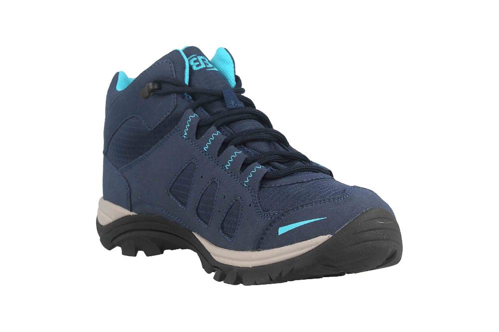 Brütting Mount Frakes High Trekkingschuhe in Übergrößen Blau 221260 große Damenschuhe Flash Sale