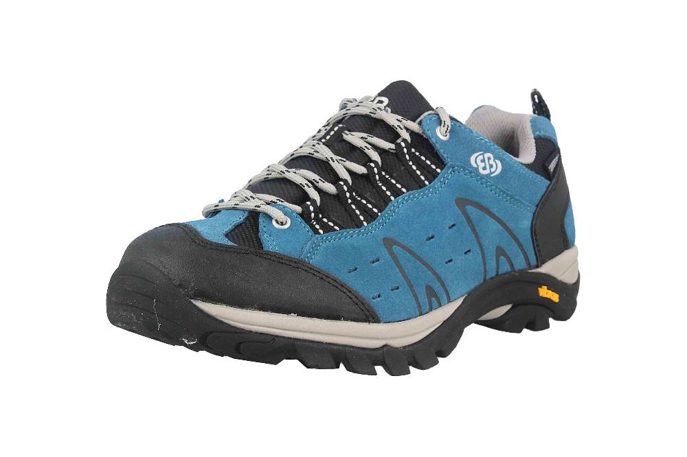Brütting Mount Bona Low Trekkingschuhe in Übergrößen Blau 211329 große Damenschuhe Exklusivangebot