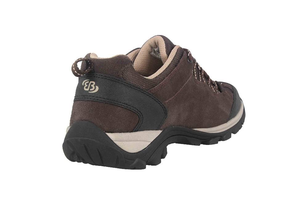 Brütting Mount Bona Low Trekkingschuhe in Übergrößen Braun 211310 große Damenschuhe Saisonschlussverkauf