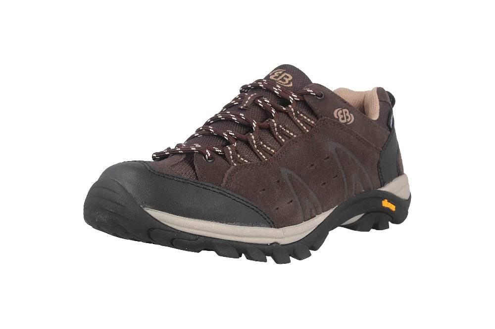 Brütting Mount Bona Low Trekkingschuhe in Übergrößen Braun 211310 große Damenschuhe Saisonschlussverkauf