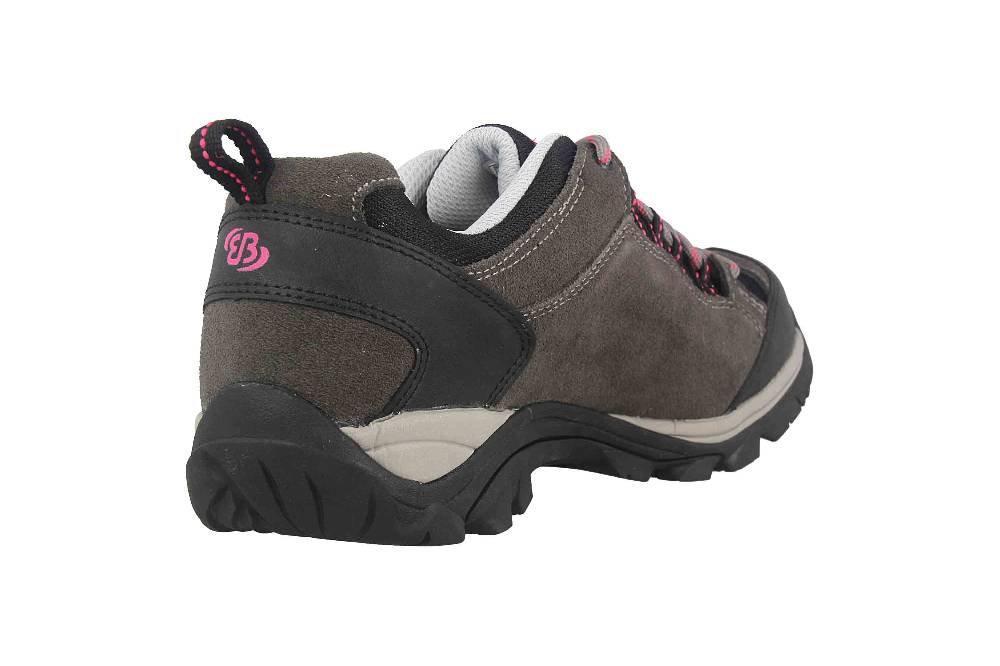 Brütting Mount Bona Low Trekkingschuhe in Übergrößen Grau 211309 große Damenschuhe Black Friday