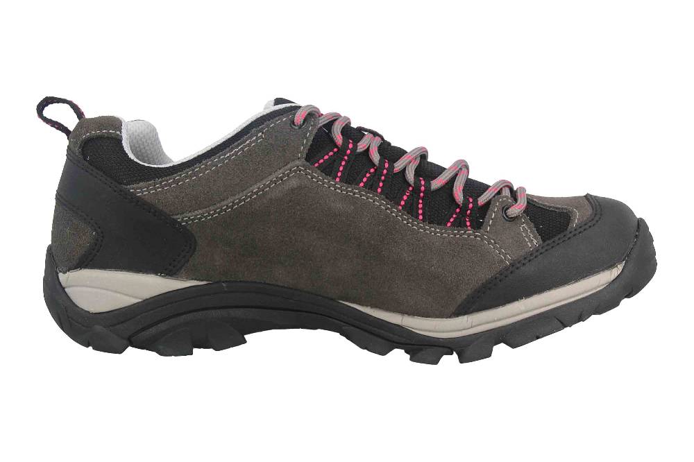 Brütting Mount Bona Low Trekkingschuhe in Übergrößen Grau 211309 große Damenschuhe Black Friday