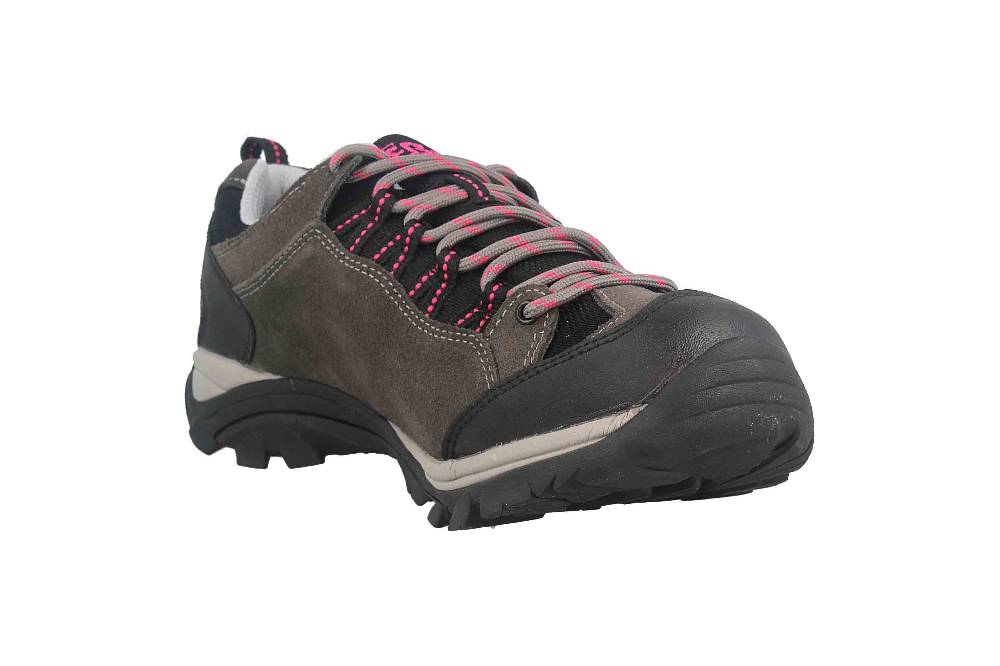 Brütting Mount Bona Low Trekkingschuhe in Übergrößen Grau 211309 große Damenschuhe Black Friday