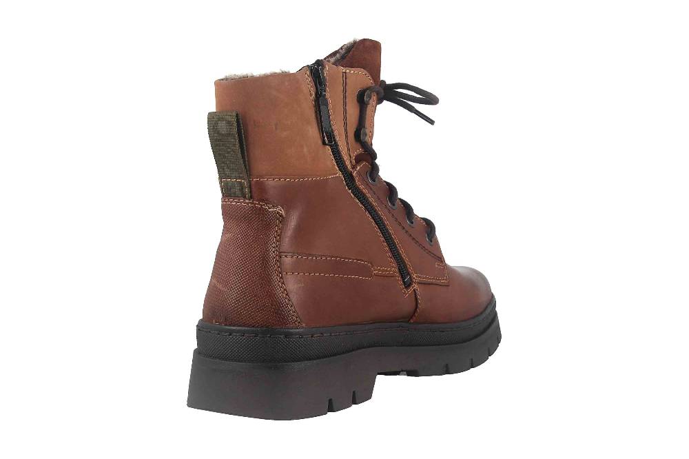 Fretz Men Zoran Boots in Übergrößen Braun 2413.8471-82 große Herrenschuhe Cyber Monday