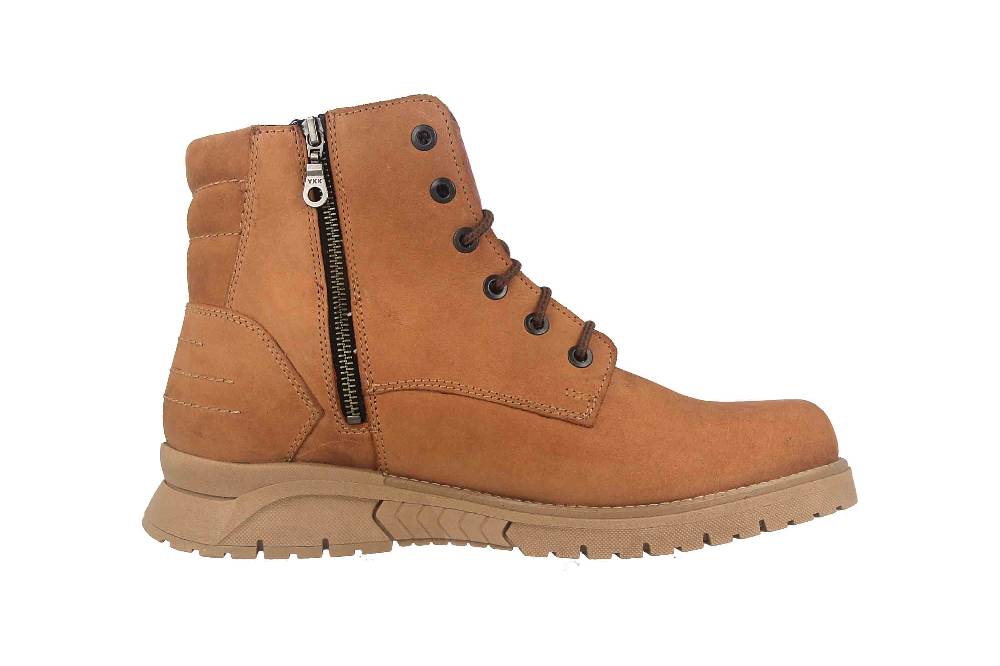 Fretz Men Cooper Boots in Übergrößen Braun 1334.1416-89 große Herrenschuhe Weihnachtsangebot