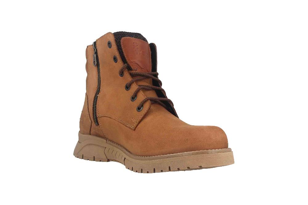 Fretz Men Cooper Boots in Übergrößen Braun 1334.1416-89 große Herrenschuhe Weihnachtsangebot