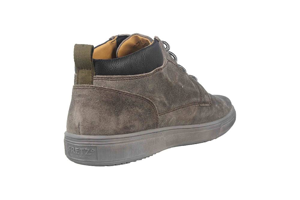 Fretz Men Montana Stiefeletten in Übergrößen Grau 4260.7419-53 große Herrenschuhe Osterangebot