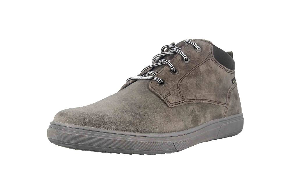 Fretz Men Montana Stiefeletten in Übergrößen Grau 4260.7419-53 große Herrenschuhe Osterangebot