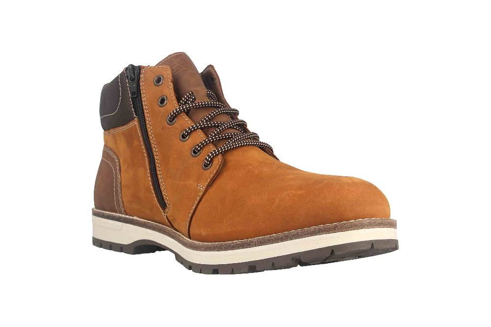Rieker Stiefel in Übergrößen Gelb F3934-68 große Herrenschuhe Vatertagsangebot