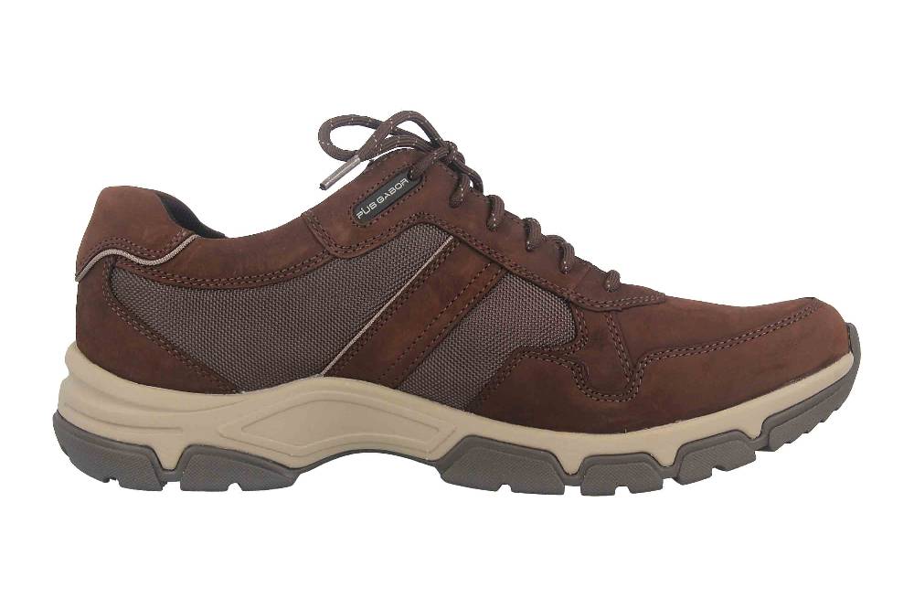 Pius Gabor Sneaker in Übergrößen Braun 0533.51.23 große Herrenschuhe Heißer Verkauf