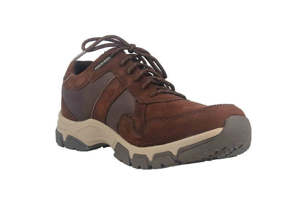 Pius Gabor Sneaker in Übergrößen Braun 0533.51.23 große Herrenschuhe Heißer Verkauf