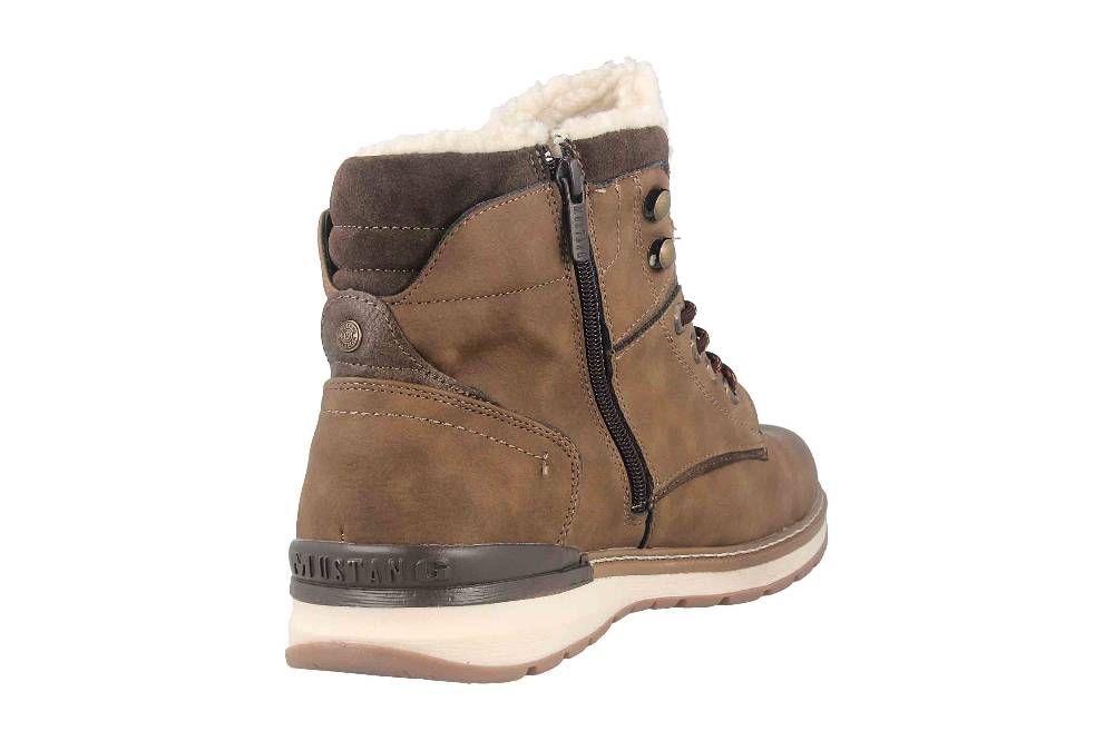 Mustang Shoes Boots in Übergrößen Braun 4141-604-3 große Herrenschuhe Online Outlet