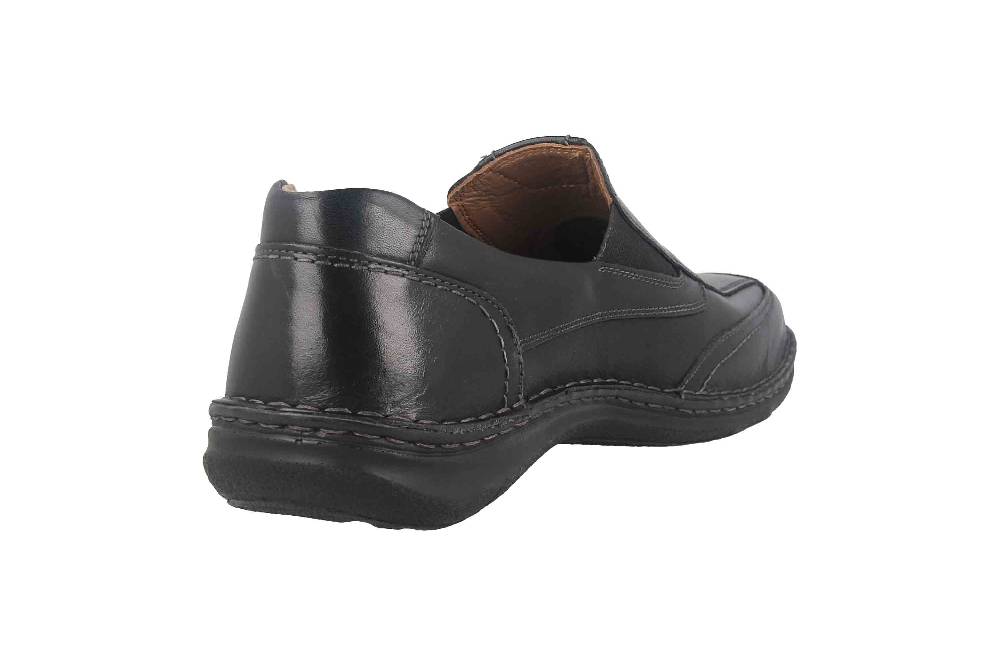 Josef Seibel Anvers 67 Halbschuhe in Übergrößen Schwarz 43621 859 100 große Herrenschuhe Große Rabatte
