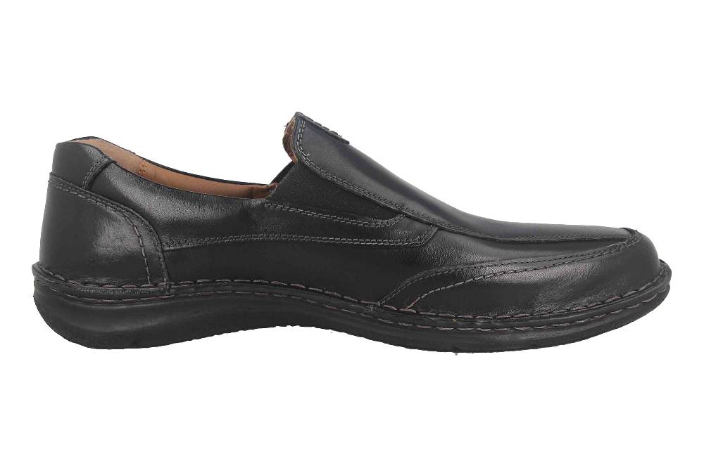 Josef Seibel Anvers 67 Halbschuhe in Übergrößen Schwarz 43621 859 100 große Herrenschuhe Große Rabatte