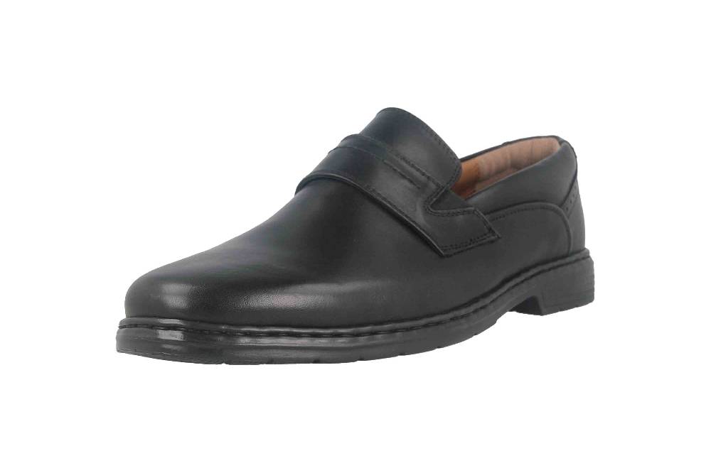 Josef Seibel Alastair 15 Slipper in Übergrößen Schwarz 42815 859 100 große Herrenschuhe Räumungsverkauf