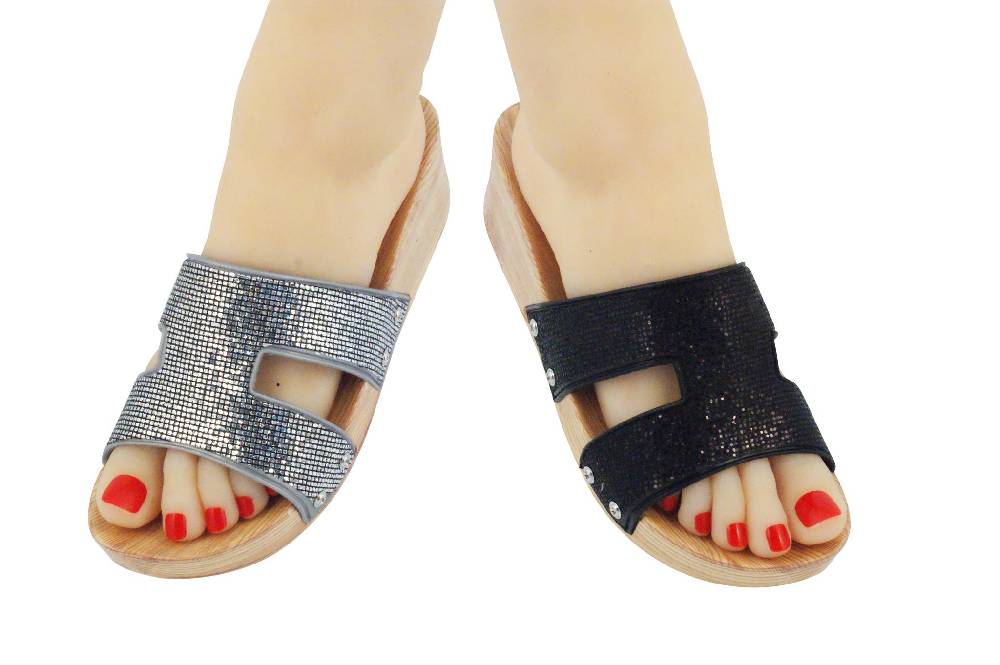 Beachandstreet Badeschuhe Damen Como • Poolschuhe mit Plateausohle • Siebi's Riesige Rabatte