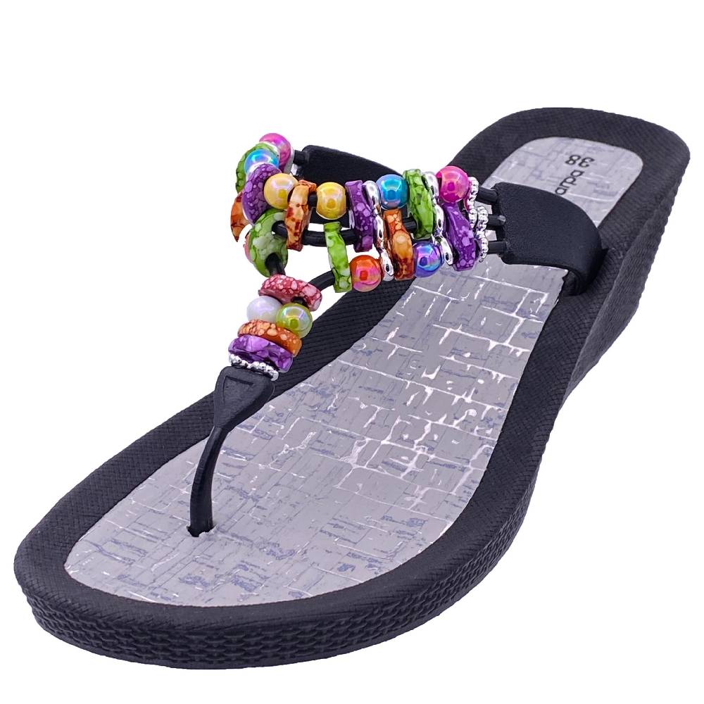 Beachandstreet Milos - Badeschuhe Zehengreifer mit Keilabsatz 2025
