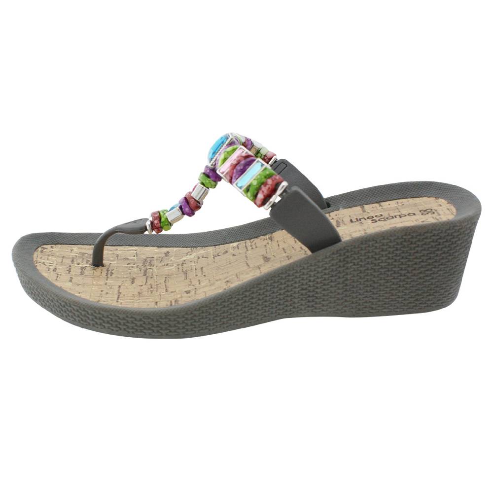 Beachandstreet Poolschuhe Malibu Zehengreifer mit Keilabsatz Auslauf