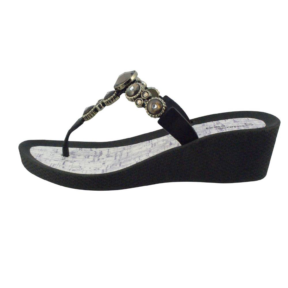 Beachandstreet Poolschuhe • Siena • Badeschuhe Damen mit Keilabsatz Verkauf