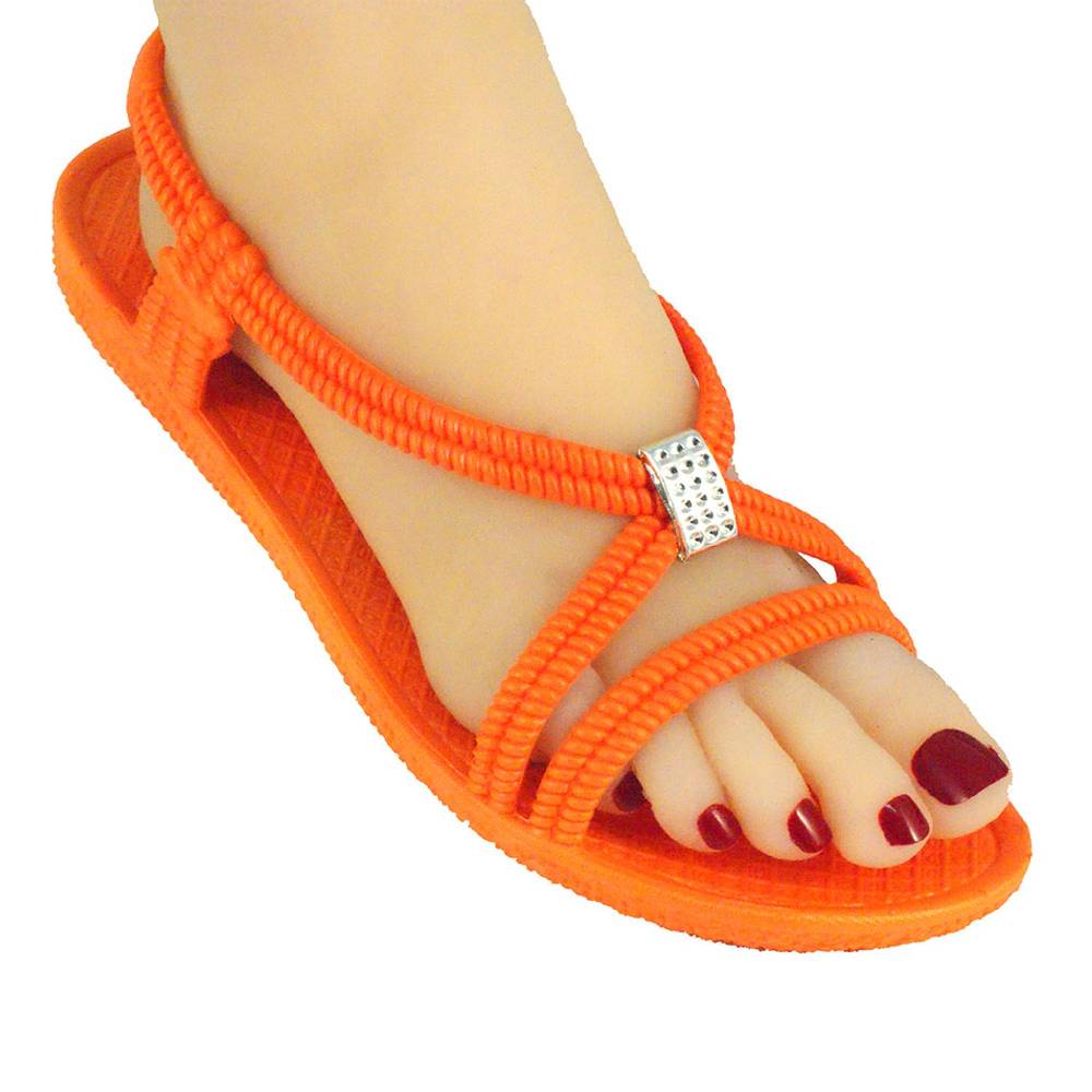 Beachandstreet Badesandale Damen • Tenno • Badeschuhe für Frauen mit Fersenriemen • Achtung: fällt klein aus und schmaler Leisten Günstig kaufen