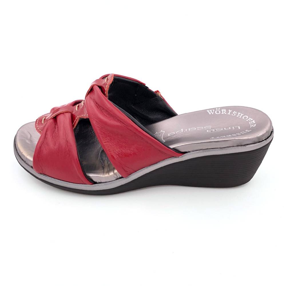 Beachandstreet Modische Fussbettsandale "Lotta F" - made in Italy Black Friday