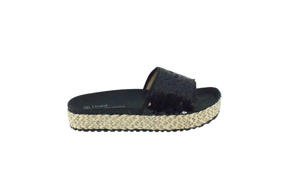 Beachandstreet Sommersandale Lucca mit Plateausohle (38 EU, schwarz) Cyber Monday