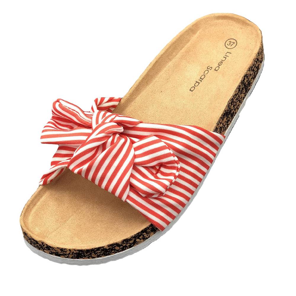 Beachandstreet Sylt - Wellness Pantolette Damen mit Fussbett von Linea Scarpa Weihnachtsangebot