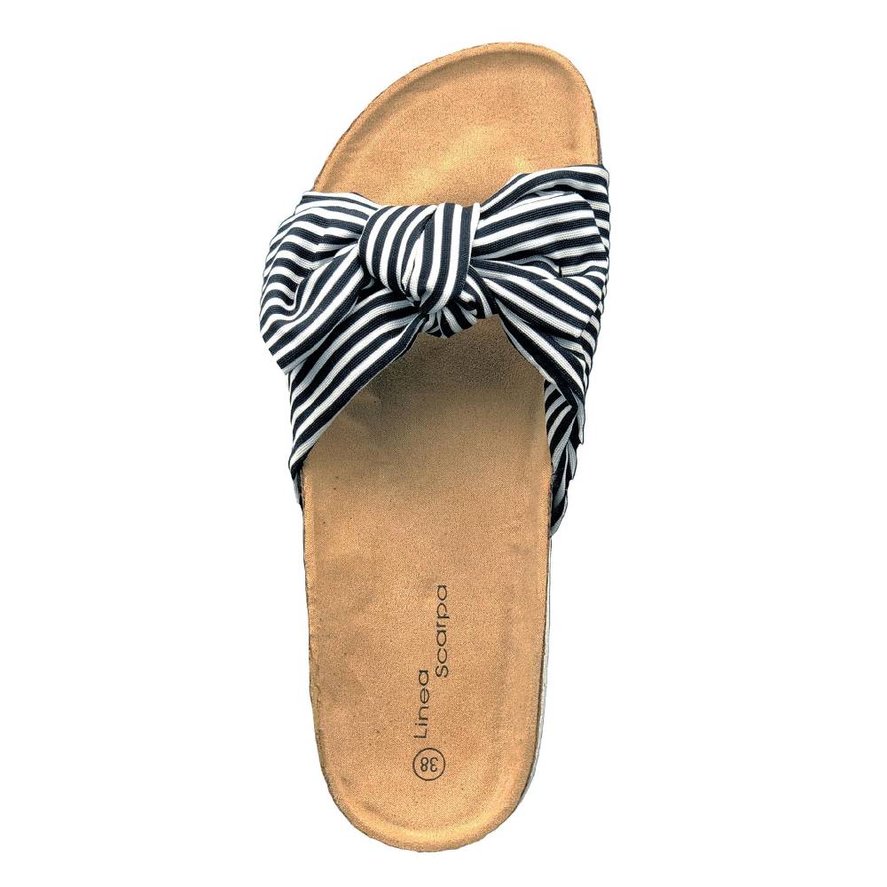 Beachandstreet Sylt - Wellness Pantolette Damen mit Fussbett von Linea Scarpa Vatertagsangebot