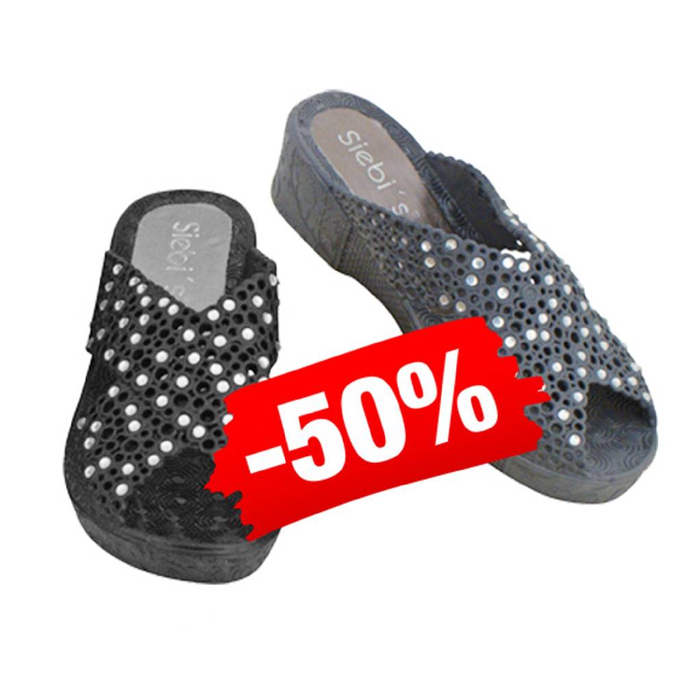 Beachandstreet Badeschuhe Damen Thira mit Strass und Keilabsatz Online Outlet
