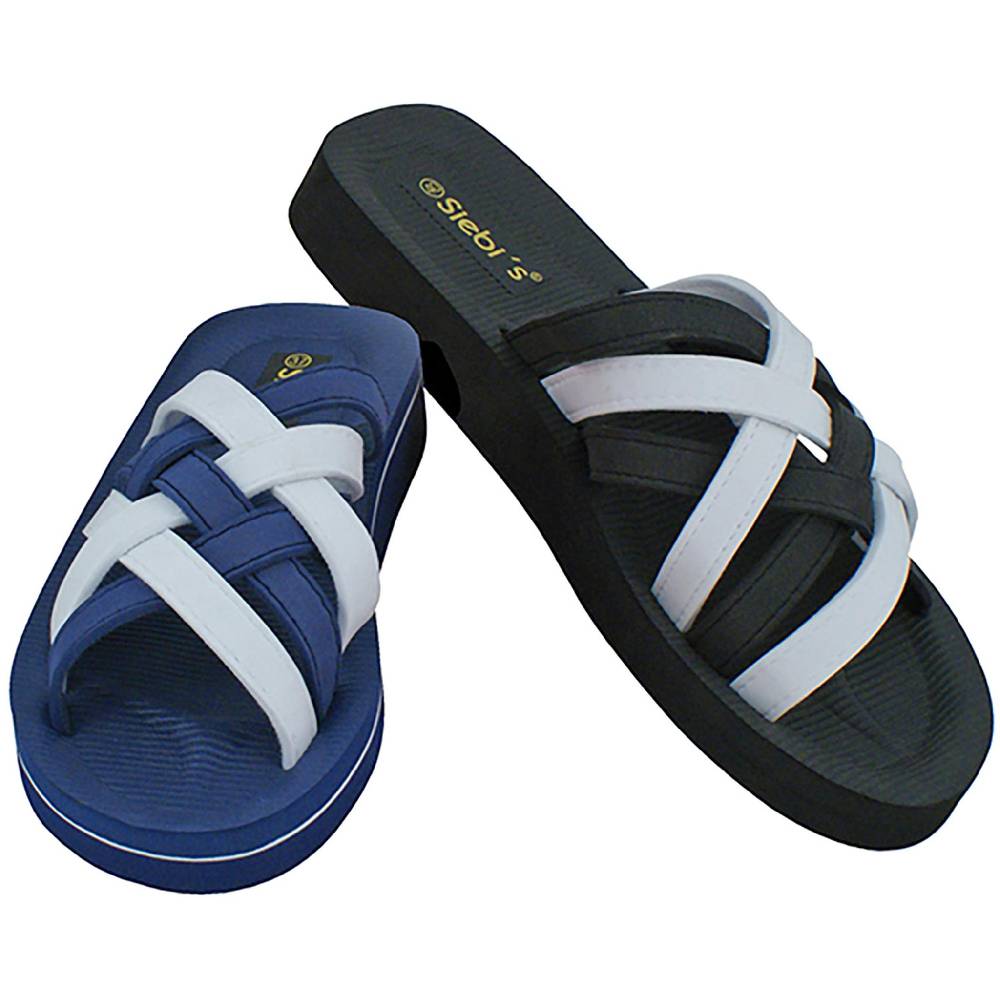 Beachandstreet Badeschuhe Damen • Beach bi-color • super leicht mit Fussbett • fällt klein aus Tiefpreis