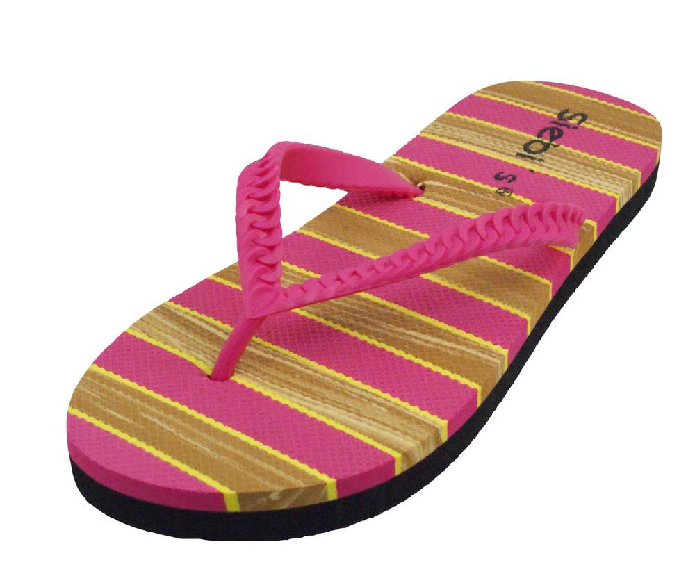 Beachandstreet Badeschuhe Damen • Maui • Zehentrenner für Frauen in knalligen Farben Wochenangebot