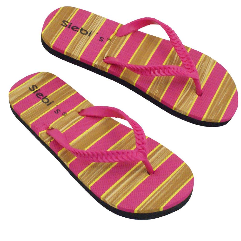 Beachandstreet Badeschuhe Damen • Maui • Zehentrenner für Frauen in knalligen Farben Wochenangebot
