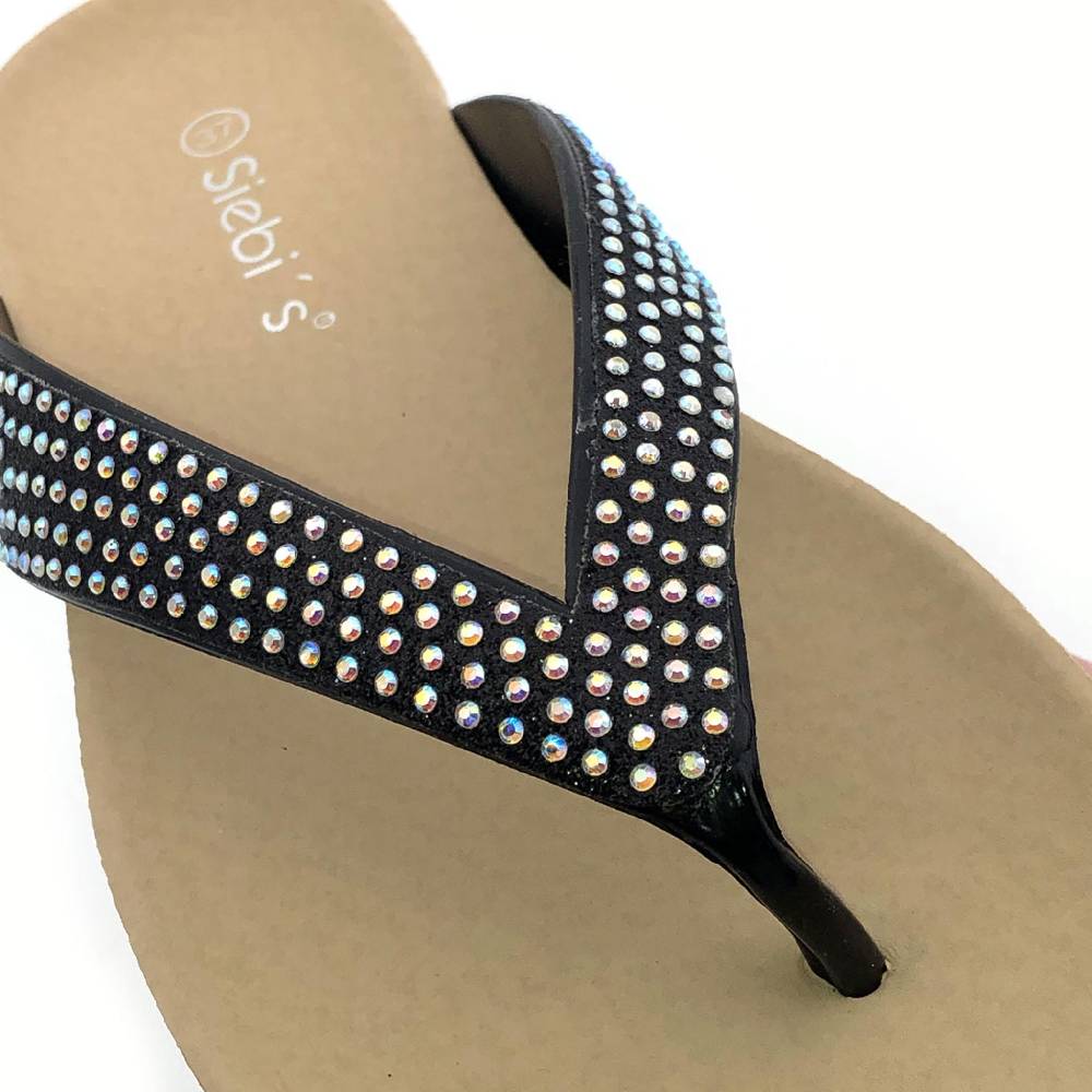 Beachandstreet Badeschuhe Damen • Tropea • Zehentrenner im eleganten Look Begrenzte Freigabe