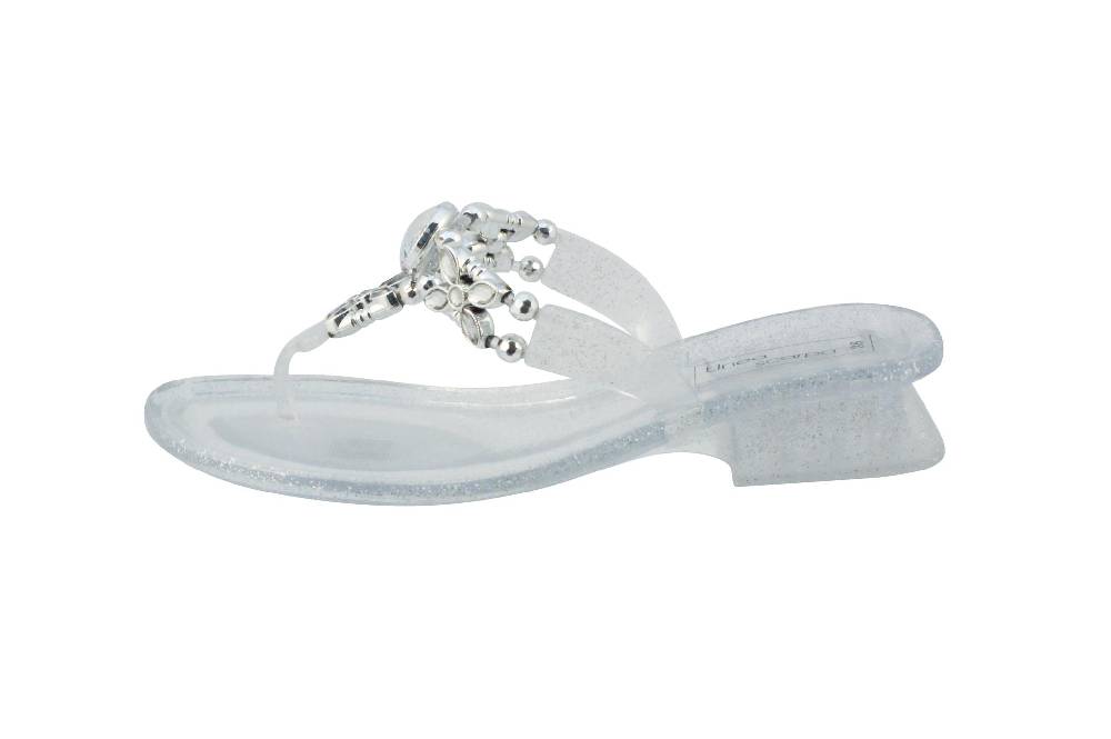 Beachandstreet Poolschuhe Pera aus transparentem Kunstoff Letzter Tag