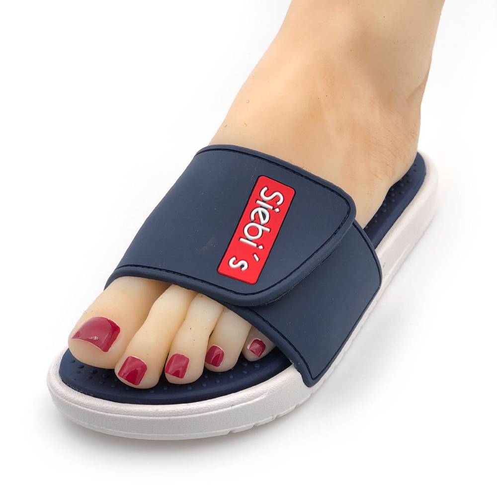 Beachandstreet Spa-M - Badeschuhe Herren Slides mit Klettverschluss 50% Rabatt mit kostenlosem Versand