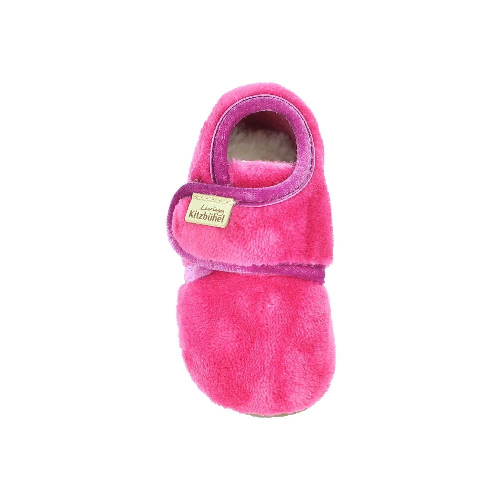 Living Kitzbühel Babyklettschuh Samt unifarben Jubiläumsangebot