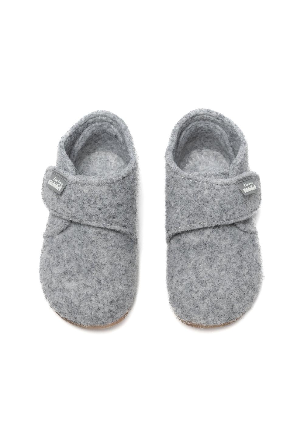 Living Kitzbühel Babyklettschuh Filz unifarben Neueste Mode