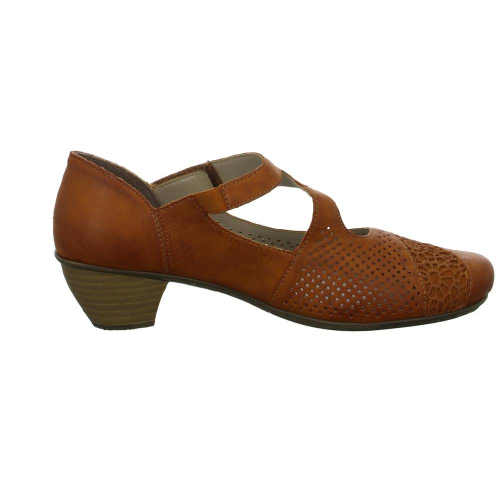 Rieker Pumps mit Riemen (diverse Absätze) Super Rabatt