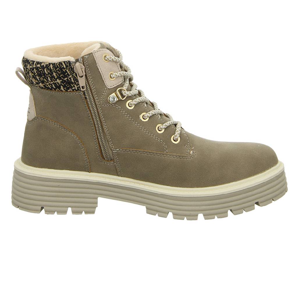 Alyssa Schnürstiefelette Warmfutter bis 35mm Absatz (casual) Fabrikladen