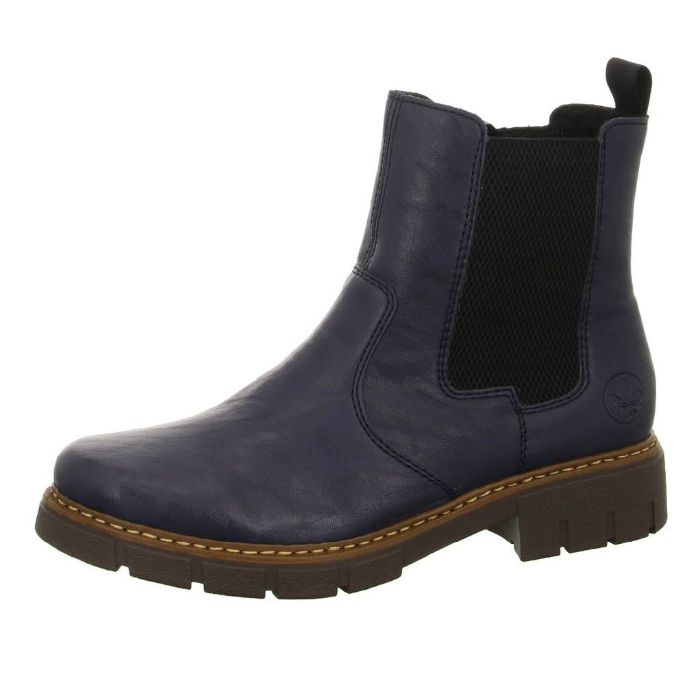 Rieker Schlupf-/Reißverschlußstiefelette Warmfutter bis 35mm Absatz (casual) Günstiger Verkauf
