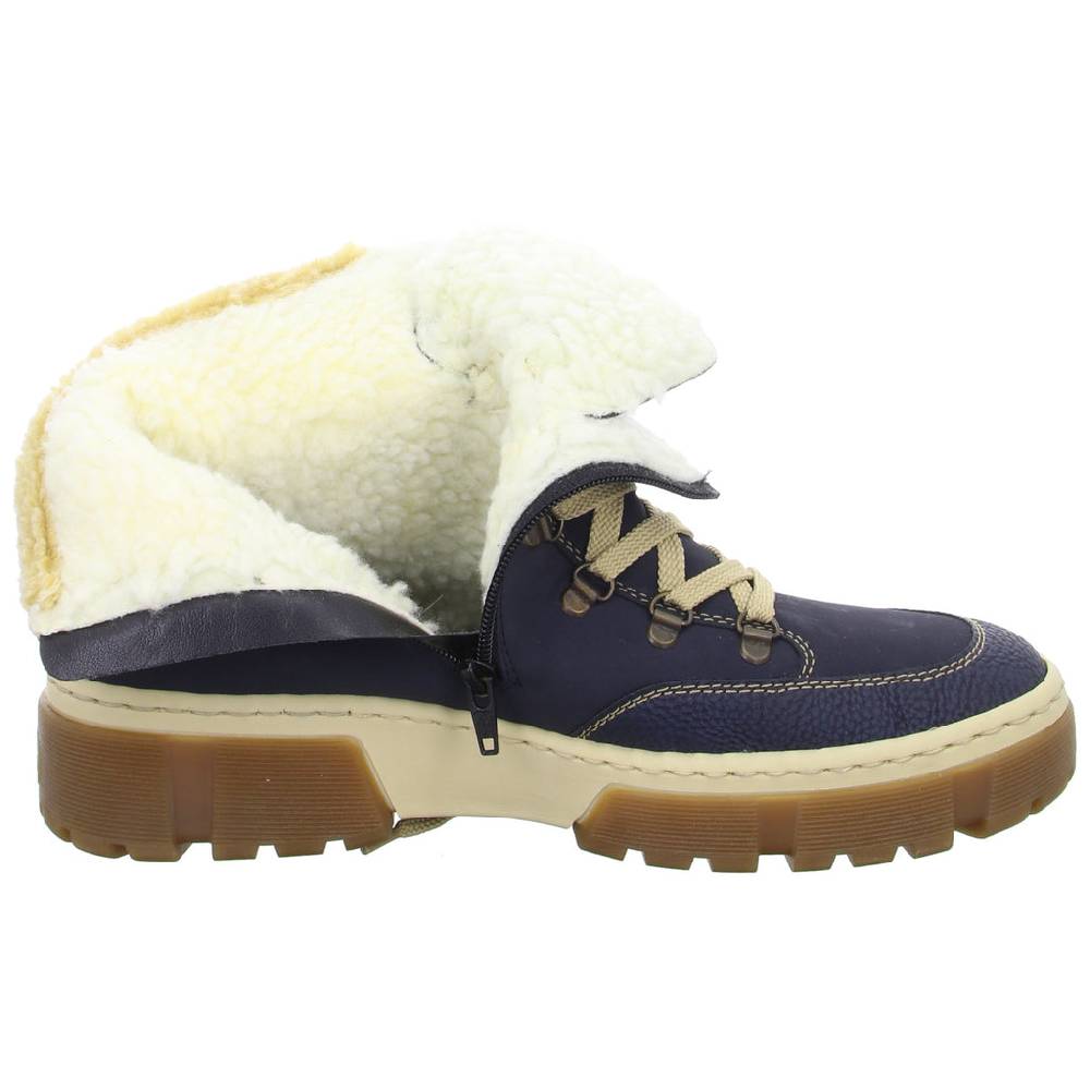 Rieker Schnürstiefelette Warmfutter bis 35mm Absatz (casual) Fabrikverkauf