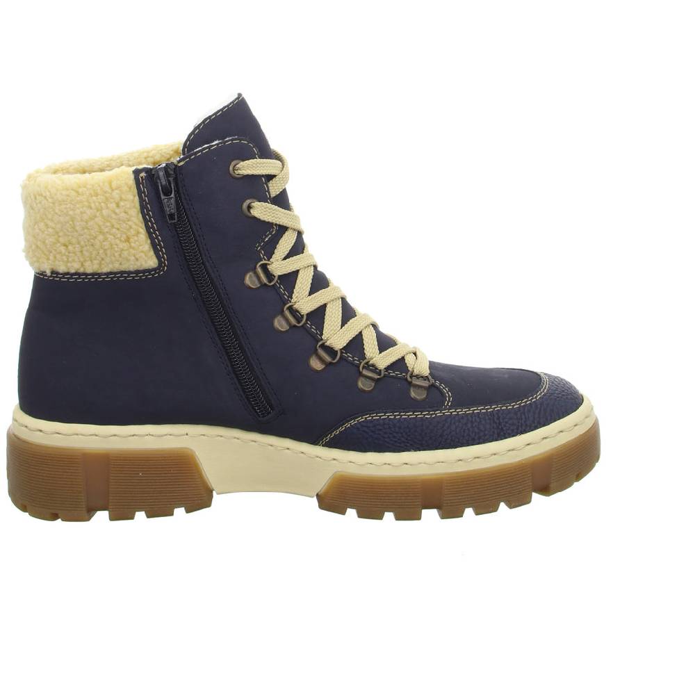 Rieker Schnürstiefelette Warmfutter bis 35mm Absatz (casual) Fabrikverkauf