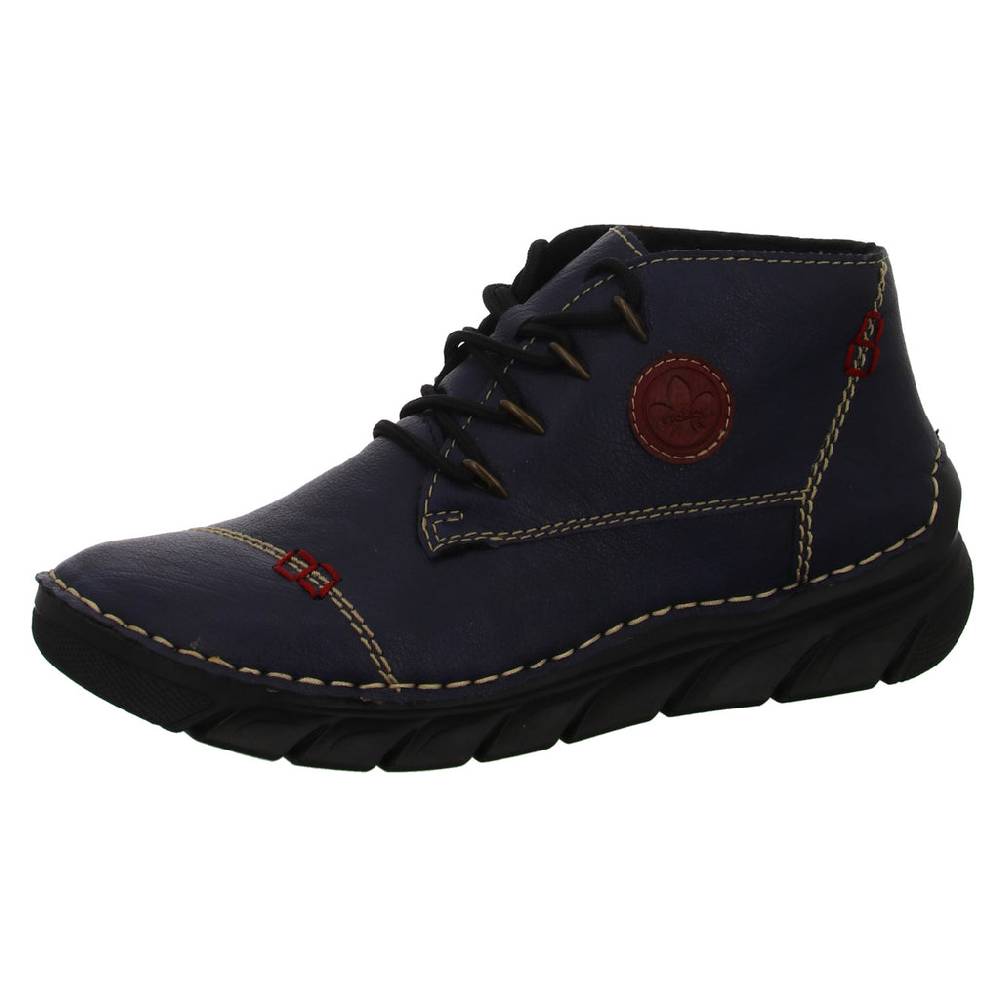 Rieker Schnürstiefelette Warmfutter bis 35mm Absatz (casual) Blitzverkäufe