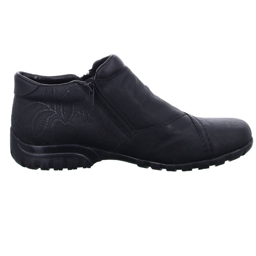 Rieker Schlupf-/Reißverschlußstiefelette Warmfutter bis 35mm Absatz (casual) Sonderangebot