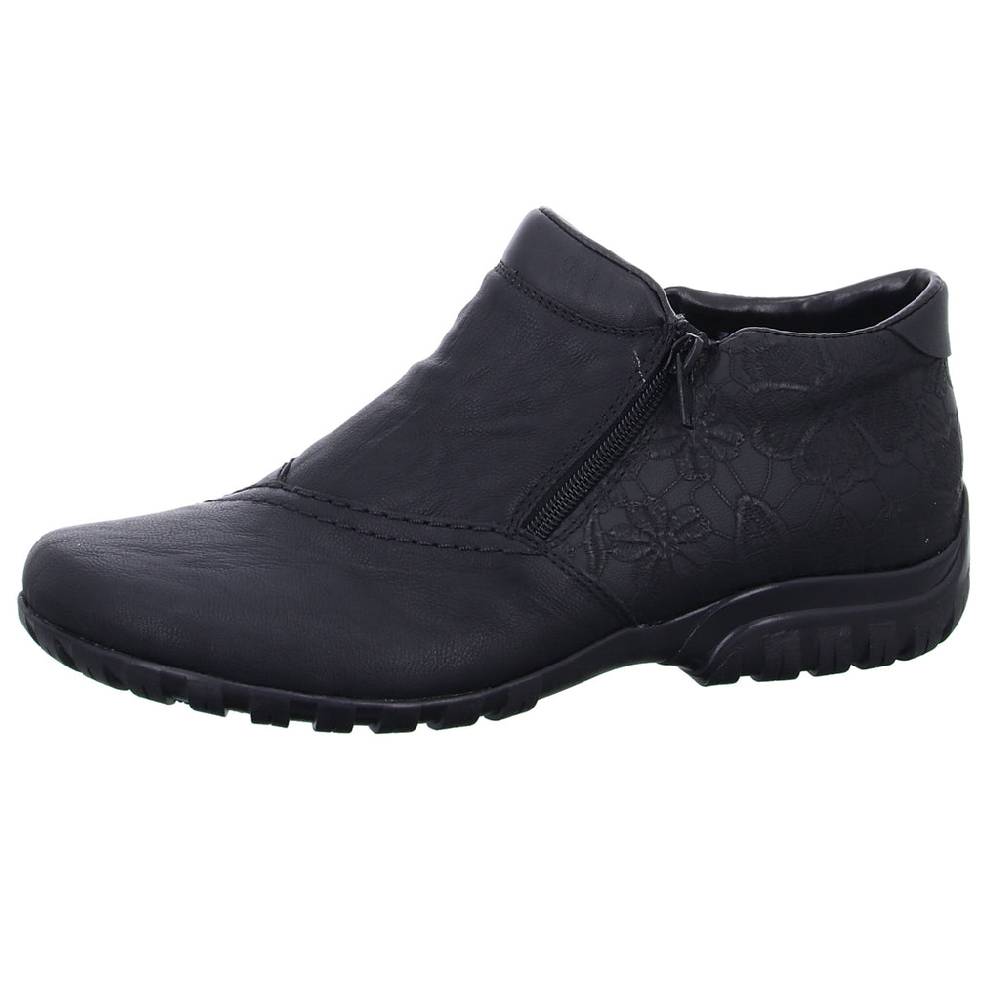 Rieker Schlupf-/Reißverschlußstiefelette Warmfutter bis 35mm Absatz (casual) Sonderangebot