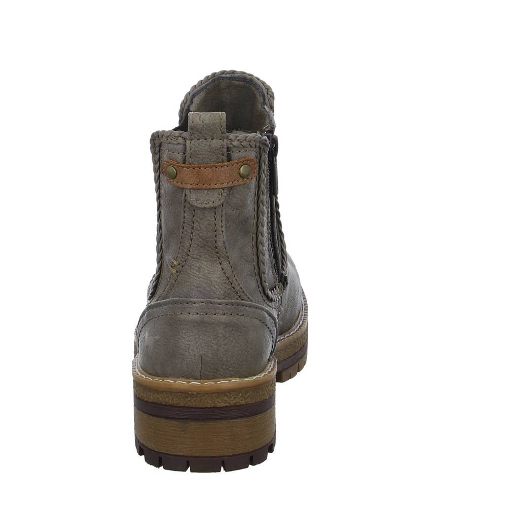 MUSTANG Schlupf-/Reißverschlußstiefelette Warmfutter bis 35mm Absatz (casual) Preisnachlass