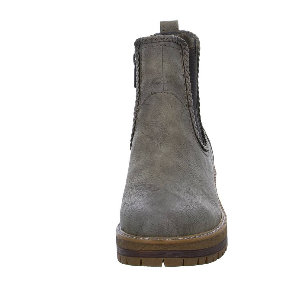 MUSTANG Schlupf-/Reißverschlußstiefelette Warmfutter bis 35mm Absatz (casual) Preisnachlass