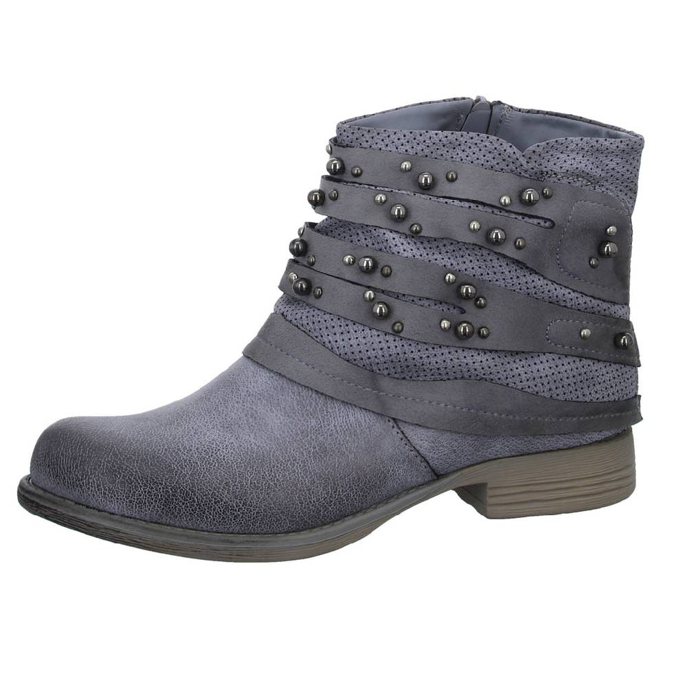 SDS Schlupf-/Reißverschlußstiefelette Warmfutter bis 35mm Absatz (casual) Saisonschlussverkauf