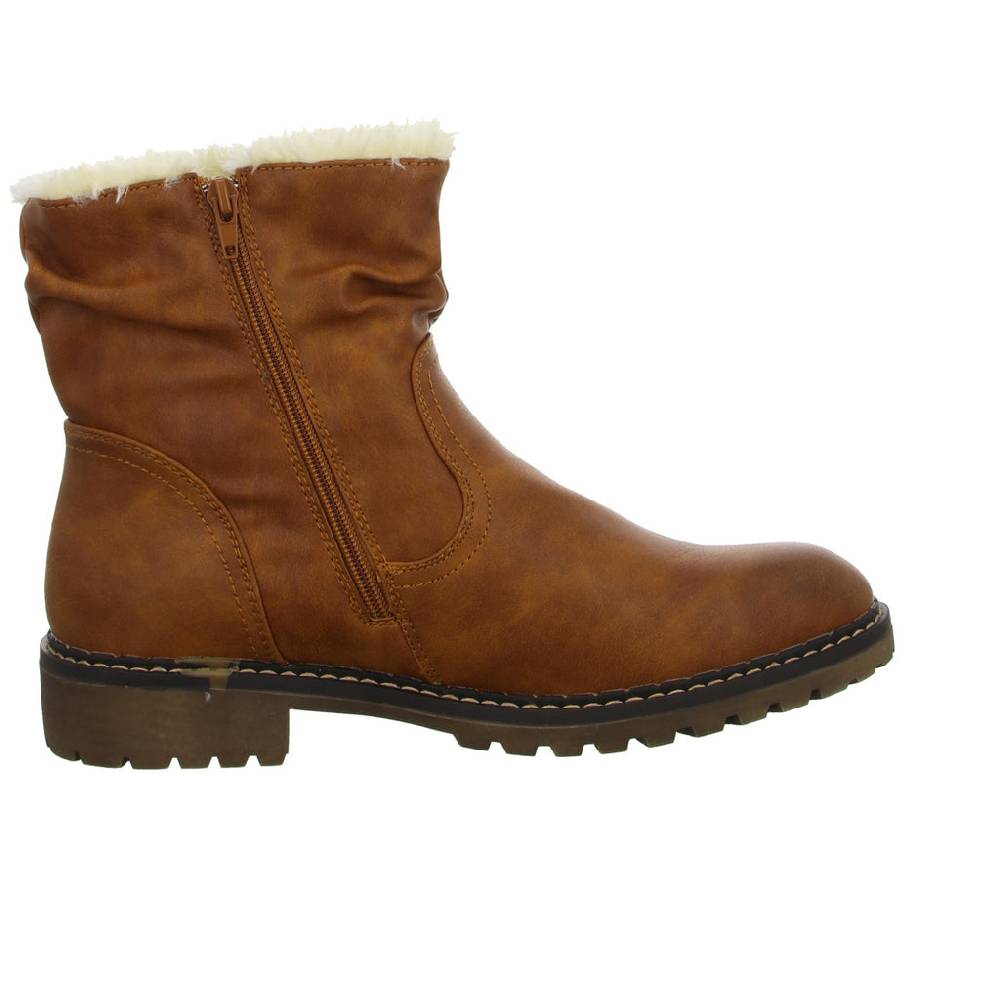 Alyssa Schlupf-/Reißverschlußstiefelette Warmfutter bis 35mm Absatz (casual) Vatertagsangebot