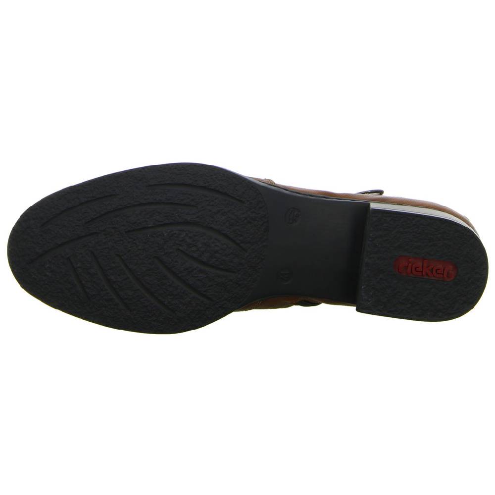 Rieker Schlupf-/Reißverschlußstiefelette Warmfutter bis 35mm Absatz (casual) Valentinstagsangebot